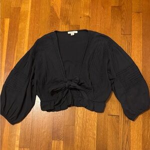 American Eagle Outfitters Black Blouse
